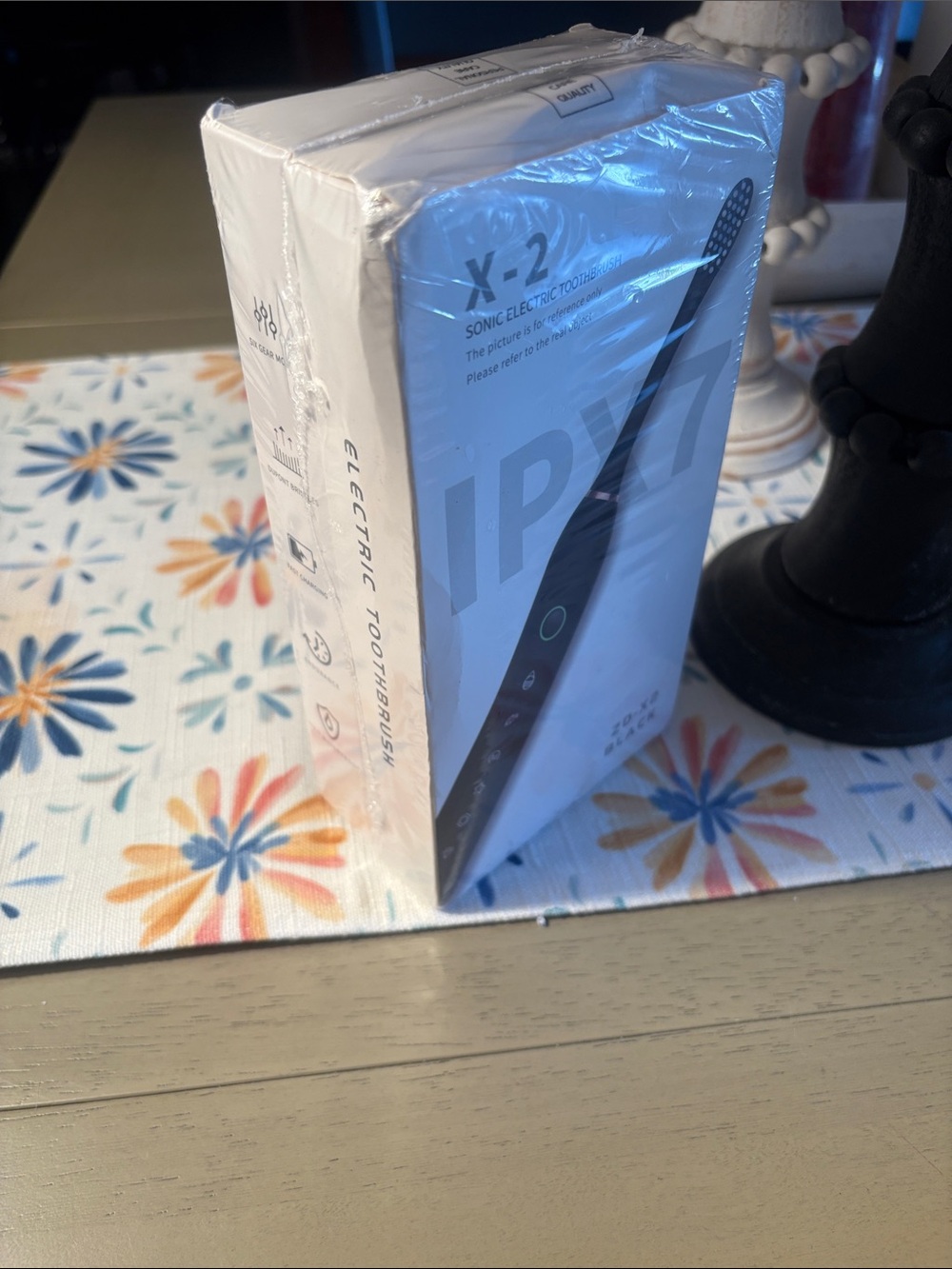 ZD-X2 Pink Sonic Electric Toothbrush - IPX7 Water Resistant - Picture 3 of 3